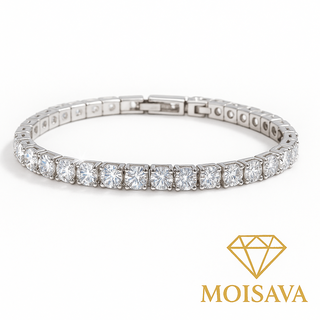 Moissanite Tennis Bracelet